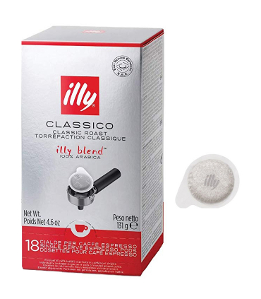 illy Espresso Medium E.S.E. Pads 44mm 18 x 7g