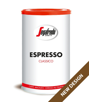 Gemahlen  Segafredo Espresso Classico 250g
