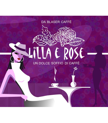 Blasercafé Lilla e Rose ganze Bohne 1kg