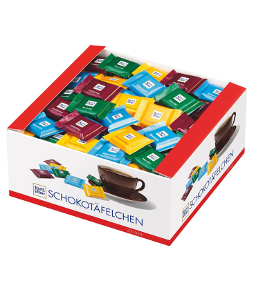 Ritter Sport Mini-Schokoladentafeln zum Kaffee 200 x 5g