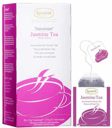 Ronnefeldt Teavelope Jasmine Tea porcovaný čaj 25 x 1,5g