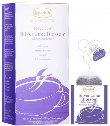 Ronnefeldt Teavelope Silver Lime Blossom porcovaný čaj 25 x 1,5g