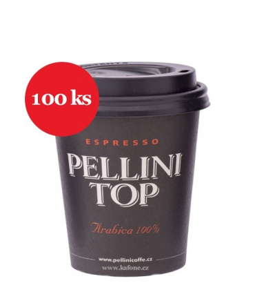 Kelímky na kávu Pellini 100ks 250ml