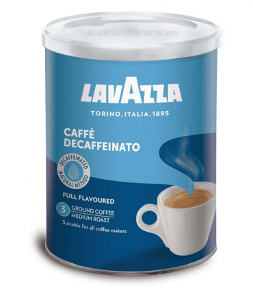 Lavazza Decaffeinato gemahlener Kaffee in der Dose