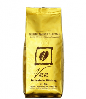 Vee's Italienische Röstung d'Oro ganze Bohne 250g