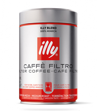 illy Espresso Classico Filter gemahlener Kaffee in der Dose 250g